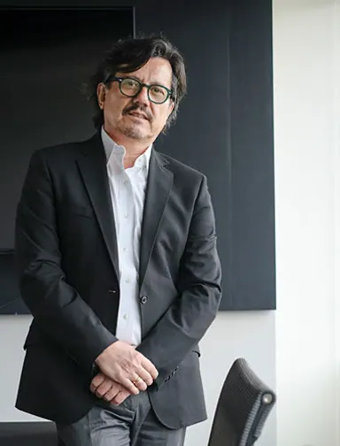 Retrato de Nelson Abarca Chiappe